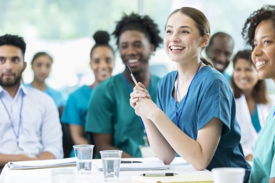 Group of Nursing Students